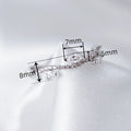 Wave Line Leaf Ring For Women With Zircon Inlay Sparkling Engagement Wedding Gift Jewelry view 4