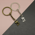 Metal Sewing Machine Keychain Craft Bag Charm Gift view 1