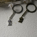 Metal Sewing Machine Keychain Craft Bag Charm Gift view 3
