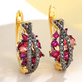Zircon Inlaid Ear Cuff Earrings For Women, Light Luxury Banquet Fashion Jewelry Accessory view 2