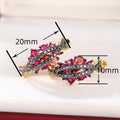 Zircon Inlaid Ear Cuff Earrings For Women, Light Luxury Banquet Fashion Jewelry Accessory view 4