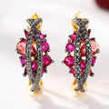 Zircon Inlaid Ear Cuff Earrings For Women, Light Luxury Banquet Fashion Jewelry Accessory view 1
