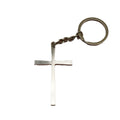 Zinc Alloy Cross Pendant Keychain Key Ring Gift view 5