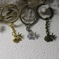 Zinc Alloy Starfish Shape Keychain For Bag Charm Gift view 3