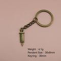Metal Sewing Needle Keychain For Key Ring Gift view 2
