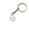 Metal Ringed Star Keychain Minimalist Bag Charm Gift view 5
