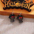 Halloween Cartoon Pumpkin Ghost Witch Hat Acrylic Alloy Hook Drop Earrings view 2