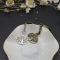 Metal Tree Of Life Keychain Meaningful Key Ring Gift view 4