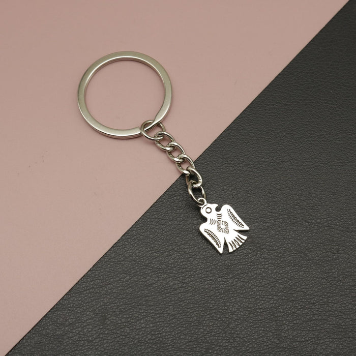 Metal Thunderbird Keychain Bag Charm