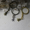 Metal Christmas Tree Keychain Bag Charm view 3