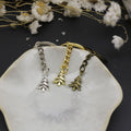 Metal Christmas Tree Keychain Bag Charm view 4