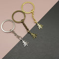 Metal Christmas Tree Keychain Bag Charm view 1