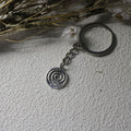 Metal Spiral Swirl Keychain For Bag Charm Gift view 3