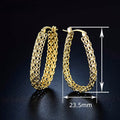 European Style Hollow Ear Cuff Earrings For Women, French Light Luxury Fashion Jewelry Accessories view 4