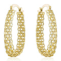 European Style Hollow Ear Cuff Earrings For Women, French Light Luxury Fashion Jewelry Accessories view 1