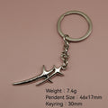 Zinc Alloy Tassel Star Keychain Bag Charm Gift view 2