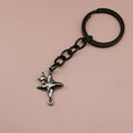 Metal Shiny Star Keychain Bag Charm Gift Accessory view 4