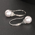 Delicate Faux Pearl Drop Earrings For Women, Luxury Style European American Fashion Jewelry view 3