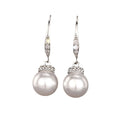 Delicate Faux Pearl Drop Earrings For Women, Luxury Style European American Fashion Jewelry view 5