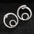 Geometric Line Stud Earrings For Women, Fashion Light Luxury Daily Wear Ear Jewelry view 2