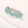 Forest Style Floral Flower Ring For Women, Fresh Pastoral Sweet Daily Wear Fashion Jewelry view 2