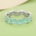 Forest Style Floral Flower Ring For Women, Fresh Pastoral Sweet Daily Wear Fashion Jewelry view 3