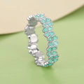 Forest Style Floral Flower Ring For Women, Fresh Pastoral Sweet Daily Wear Fashion Jewelry view 1