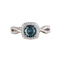Simple Ring For Women With Inlaid Zircon, Fashion Light Luxury Engagement Jewelry Accessory view 5