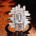 Minimalist Style Geometric Finger Ring For Women Fashion Personality Trendy Jewelry view 2