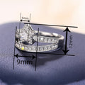 Micro Inlaid Zircon Star Ring For Women, Sweet Double Layer Star Shape Fashion Jewelry view 4
