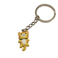 Metal Cat Keychain Bag Charm – Gray view 5