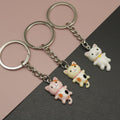 Metal Cat Keychain Cute Bag Charm Gift view 1