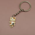 Metal Cat Keychain Cute Bag Charm Gift view 6