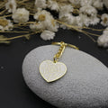 Zinc Alloy Enamel Heart Keychain Bag Charm Gift view 4
