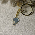 Zinc Alloy Enamel Seahorse Keychain Bag Charm Gift view 2