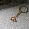 Zinc Alloy Enamel Fish Keychain For Bag Charm Gift view 2