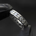 Minimalist Round Zircon Ring For Women, Classic Elegant Fashion Jewelry For Daily Wear view 2