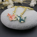 Enamel Dinosaur Keychain Cute Bag Charm Gift view 4