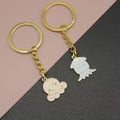 Metal Octopus Keychain Bag Charm view 1