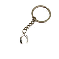 Metal Horseshoe Shape Keychain Bag Charm Gift Key Ring view 5