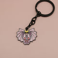 Zinc Alloy Enamel Bat Keychain Bag Charm Gift view 3