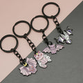 Zinc Alloy Enamel Bat Keychain Bag Charm Gift view 1