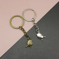 Zinc Alloy Cute Bird Shape Keychain Bag Charm Gift Accessory view 1