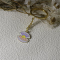 Metal Minimal Conch Shell Keychain Bag Charm Gift view 2