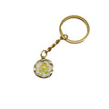 Zinc Alloy Enamel Flower Pendant Keychain Bag Charm Gift view 5