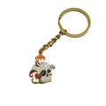 Metal Skull Oil-Drop Keychain Bag Charm view 5