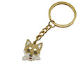 Zinc Alloy Enamel Dog Keychain Cute Bag Charm Gift view 5