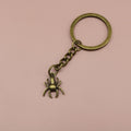 Metal Spider Keychain Bag Charm view 3