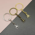 Metal Spider Keychain Bag Charm view 1