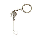 Metal Seahorse Keychain Ocean Animal Bag Charm Gift view 5